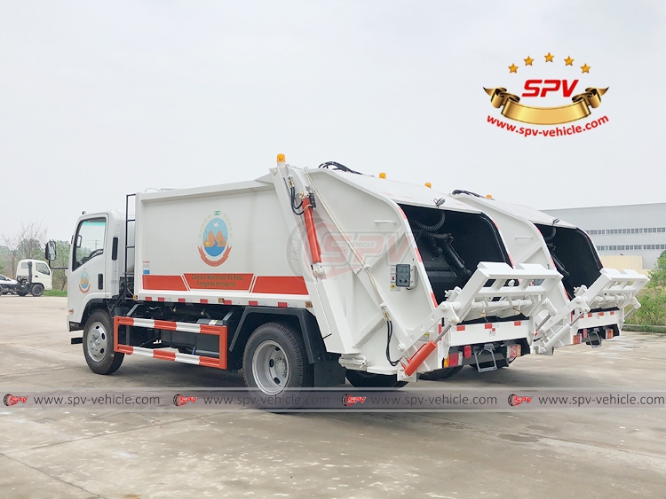 To Cape Verde - 2 units of Garbage Compctor Truck ISUZU - LB